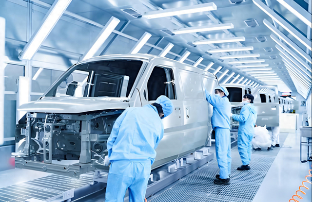 工業(yè)射頻rfid應(yīng)用案例：南通某汽車涂裝裝配線體加工